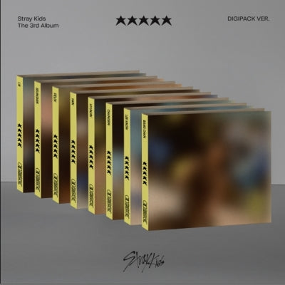 Stray Kids (스트레이키즈) 3rd Album - [★★★★★ (5-STAR)] (DIGIPACK VER.)(RANDOM)