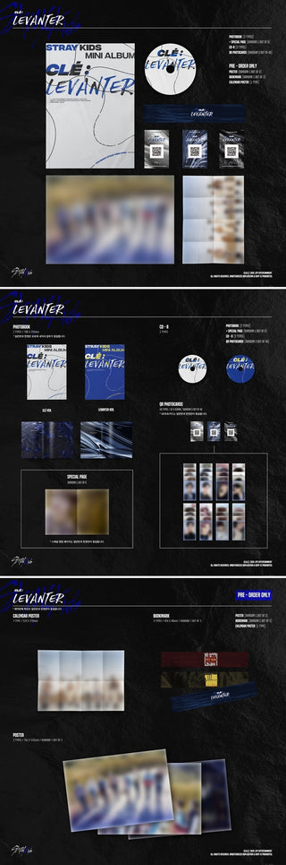 Stray Kids (스트레이키즈) 5th Mini Album - [Clé : LEVANTER]