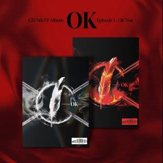 (CIX) 5th Mini Album - ‘OK’ Episode 1 : OK Not (Photo Book ver.)(RED COLOUR VER ONLY)