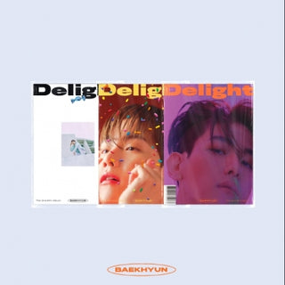 (BAEK HYUN) 2nd Mini Album - Delight(MINT VER)