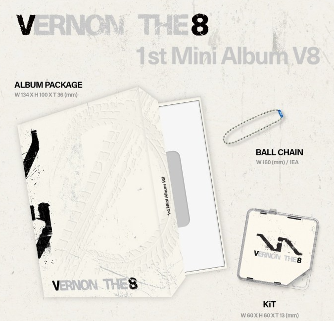[SEVENTEEN] V8 - 1st Mini Album 'V8' (KiT ver.)
