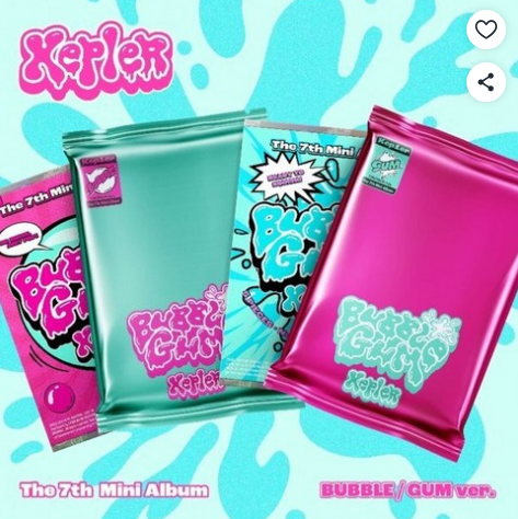 Kep1er 7th Mini  - BUBBLE GUM (2set)