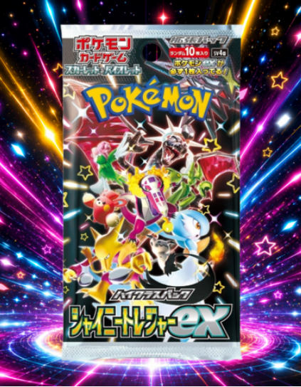 Pokémon TCG Shiny Treasure ex SV4a Booster Pack