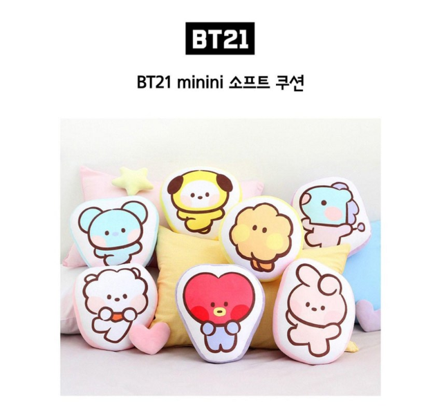BT21 mini cushion-MANG