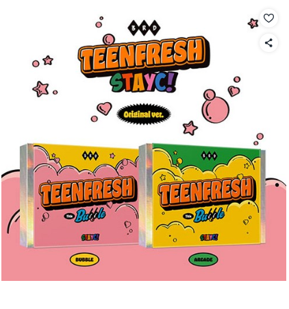 STAYC- 3rd TEENFRESH bubble (random)