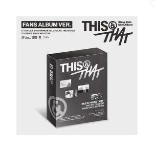 StrayKids THIS & THAT fans album ver.