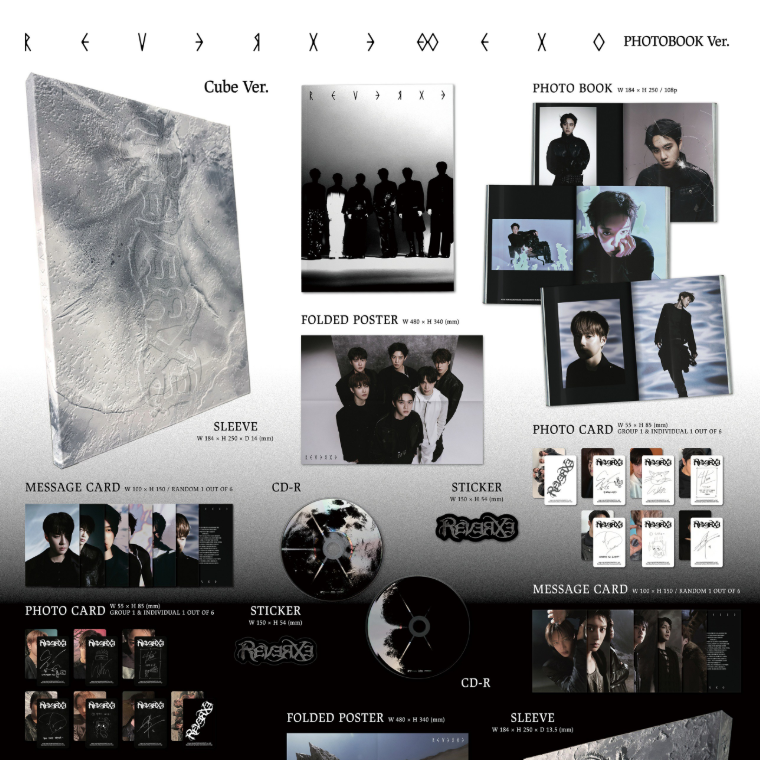 EXO - REVERXE & Photobook ver.(Random)