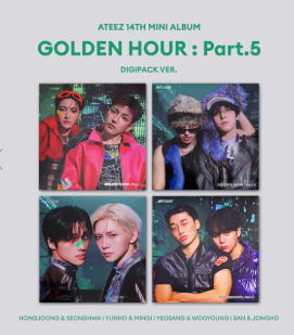ATEEZ - GOLDEN HOUR Part.5 / Digipack (Random)