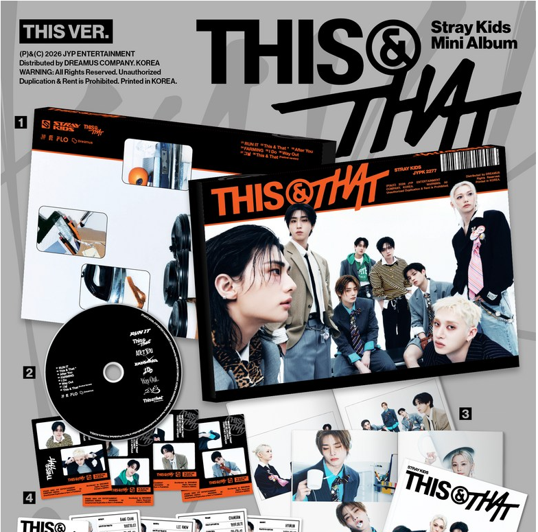 StrayKids 10th Album [THIS & THAT] (Random)