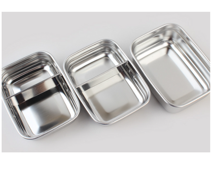 Rilakkuma Stainless Steel Happy 3-Tier Lunch Box