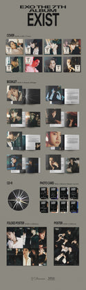 (EXO) 7TH - EXIST (Digipack Ver.)(RANDOM)($25 ONLY)