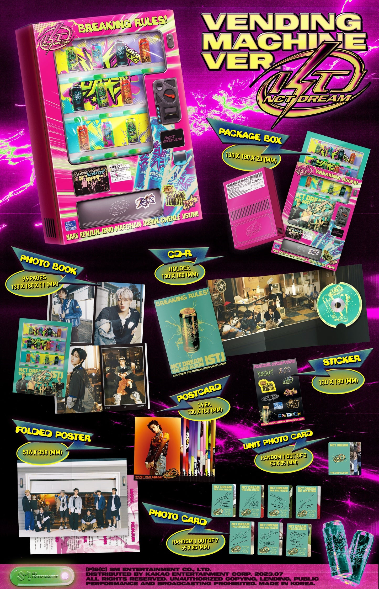 NCT DREAM- ISTJ (Vending Machine Ver.)