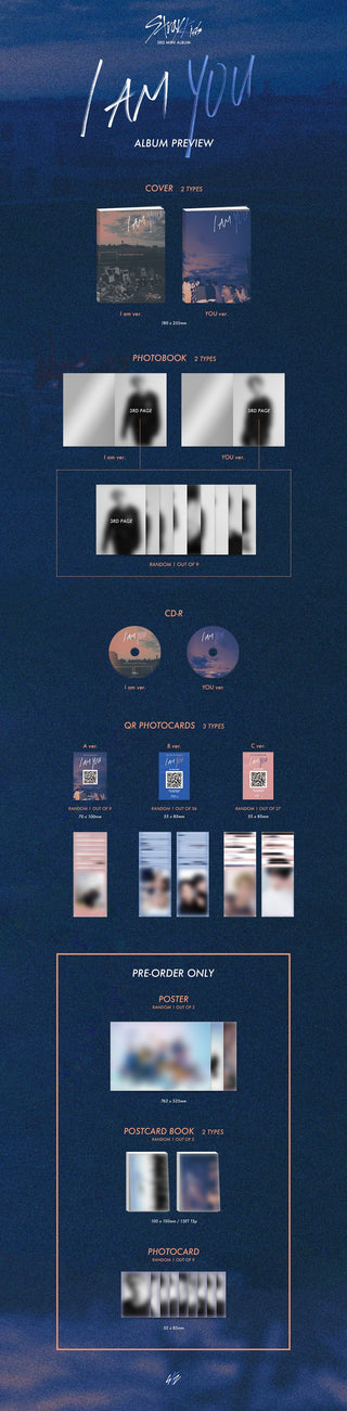 Stray Kids (스트레이키즈) 3rd Mini Album - [I am YOU]