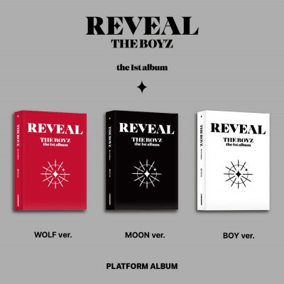 (THE BOYZ) 1st ALBUM REVEAL Platform Ver. (WOLF VER.) (MOON VER.) (RANDOM)