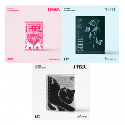 (G)I-DLE (여자 아이들) 6th Mini Album - [I feel] (RANDOM)