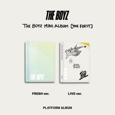 (THE BOYZ) 1ST MINI ALBUM THE FIRST Platform Ver. (FRESH Ver.) (LIVE Ver.)(RANDOM)