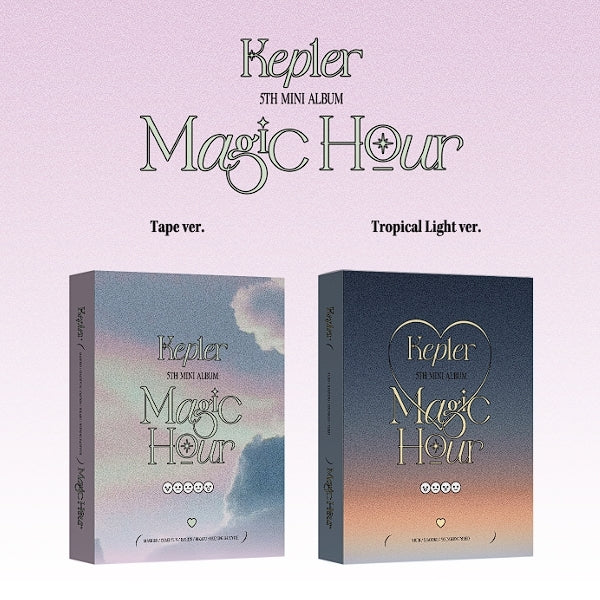 (Kep1er) 5th mini album - Magic Hour Unit ver. (TAPE Ver.)