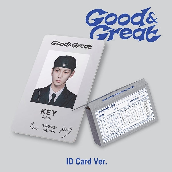 (KEY) 2nd Mini Album - ﻿Good & Great (ID Card Ver.)