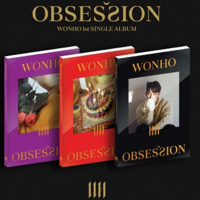 (WONHO) 1st Single Album - OBSESSION (Ver. 1 / Ver. 2)(RANDOM)