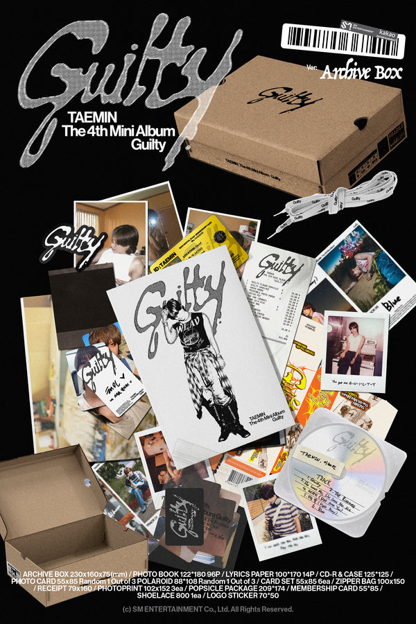 TAEMIN THE 4th Mini Album - Guilty(Box Ver.)