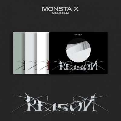 몬스타엑스 (MONSTA X) 12th Mini Album - REASON (VER.1 / VER.2 / VER.3 / VER.4)(RANDOM)