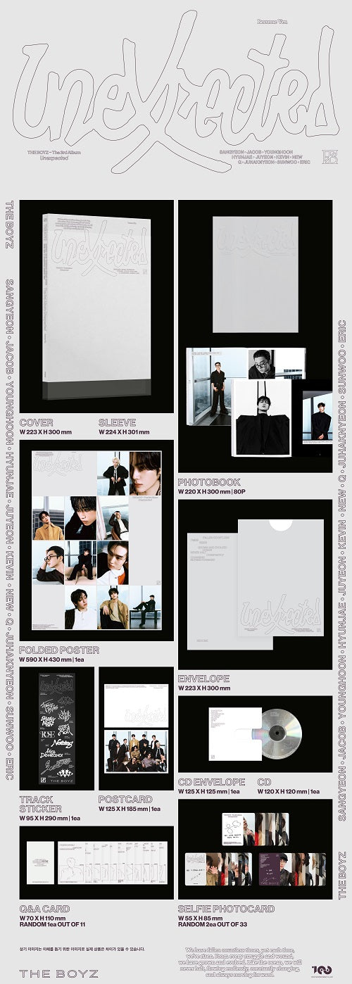 THE BOYZ (더보이즈) 3rd Album - [Unexpected] (Photobook : Become Ver.)