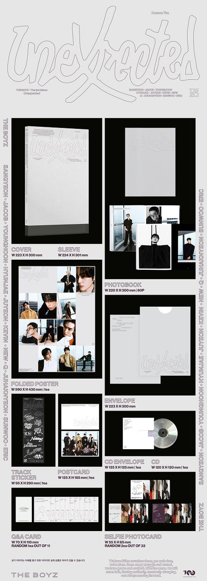 THE BOYZ (더보이즈) 3rd Album - [Unexpected] (Photobook : Become Ver.)