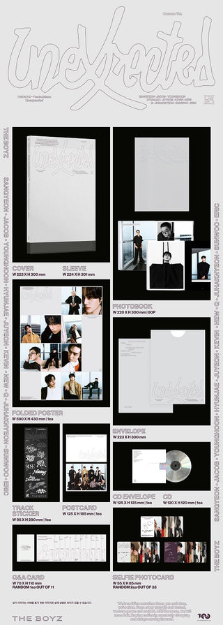 THE BOYZ (더보이즈) 3rd Album - [Unexpected] (Photobook : Become Ver.)