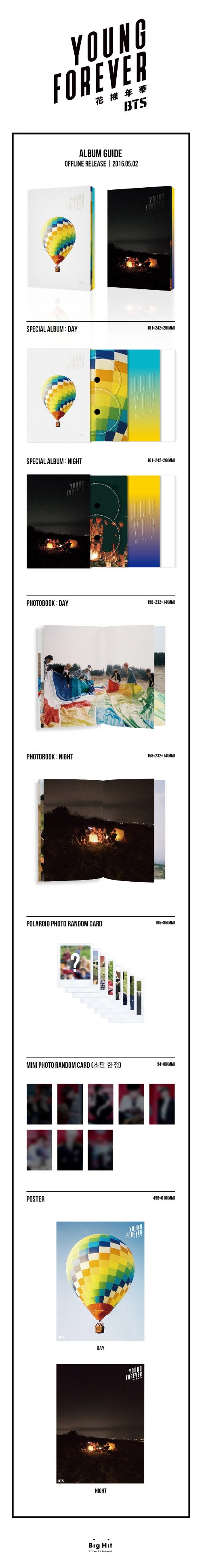 BTS (방탄소년단) 3rd Mini Album - [The Most Beautiful Moment in Life:Young Forever (화양연화:Young Forever)] (random)