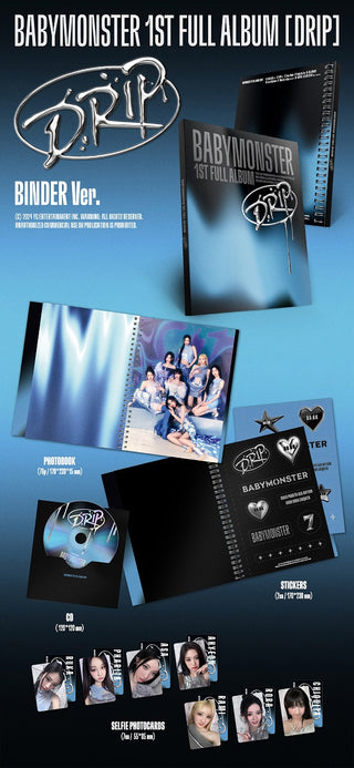 (BABYMONSTER) ﻿1st - ﻿DRIP (﻿BINDER Ver.)