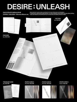 ENHYPEN (엔하이픈) - ﻿[DESIRE : UNLEASH] (Weverse Albums ver.)