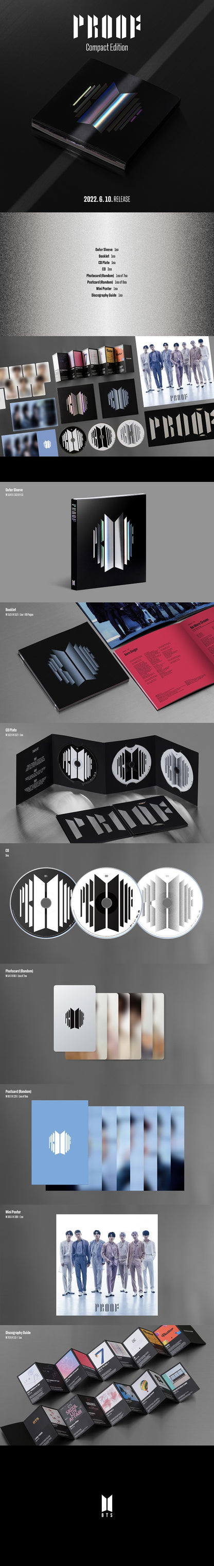 BTS (방탄소년단) - [Proof] (Compact Edition)
