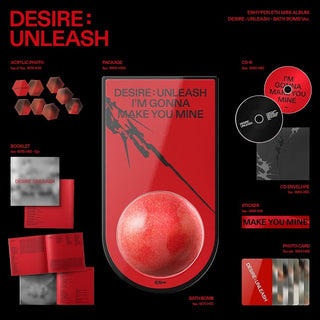 ENHYPEN (엔하이픈) - ﻿[DESIRE : UNLEASH] ﻿(BATH BOMB Ver.)
