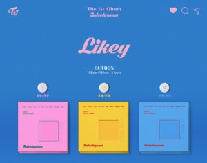 (TWICE) 1st - Twicetagram (Pink,Yellow,Sky Ver.)(random)