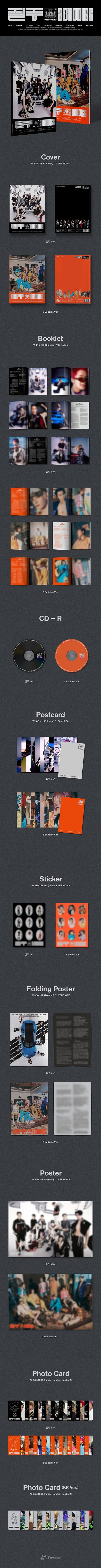 NCT 127 (엔시티 127) 4th Album - [질주 (2 BADDIES)] (Photobook Ver.)(RANDOM)