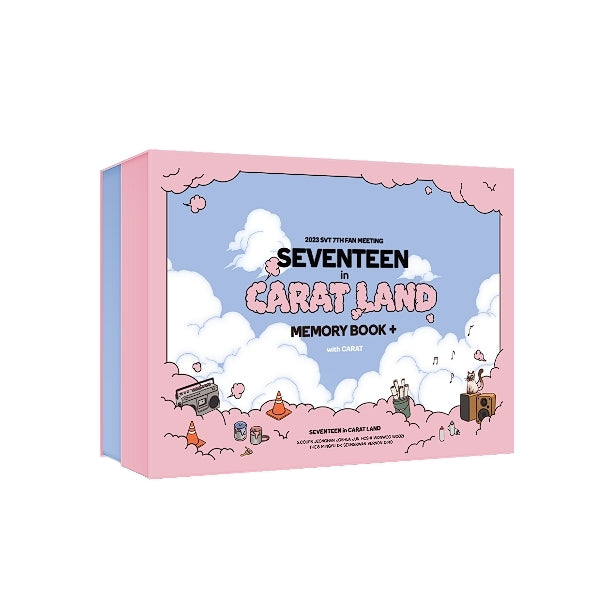 세븐틴(SEVENTEEN) 2023 7TH FAN MEETING - SEVENTEEN in CARAT LAND(MEMORY BOOK+ DIGITAL CODE)